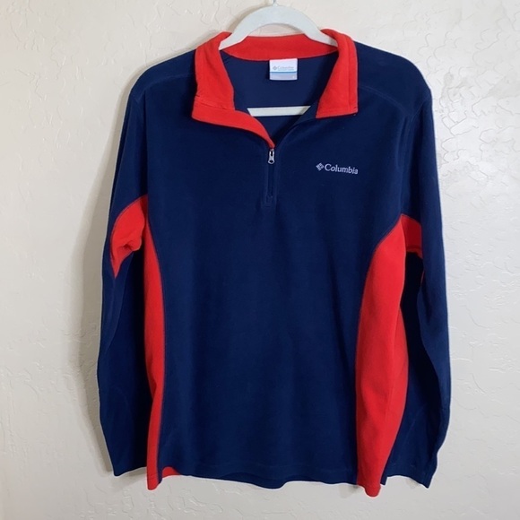 Columbia 1/4 zip fleece pullover - Picture 7 of 7